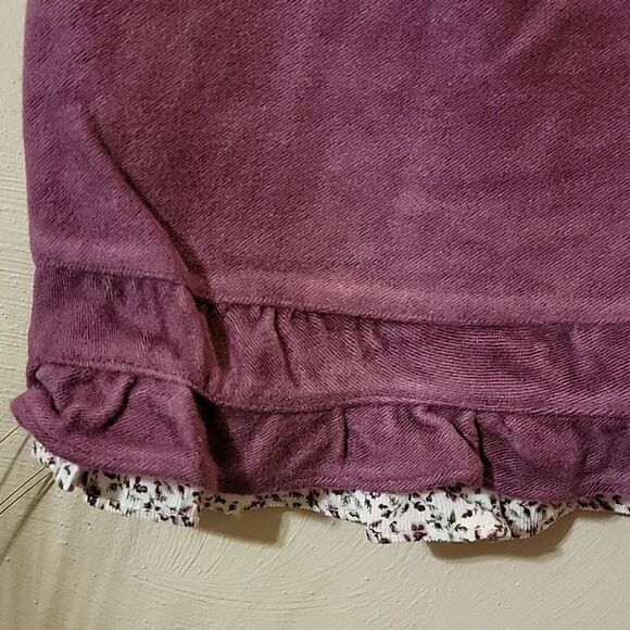 JANIE AND JACK PURPLISH-MAROON JUMPER DRESS, SIZE 12-18 MONTHS - Picture 4 of 8